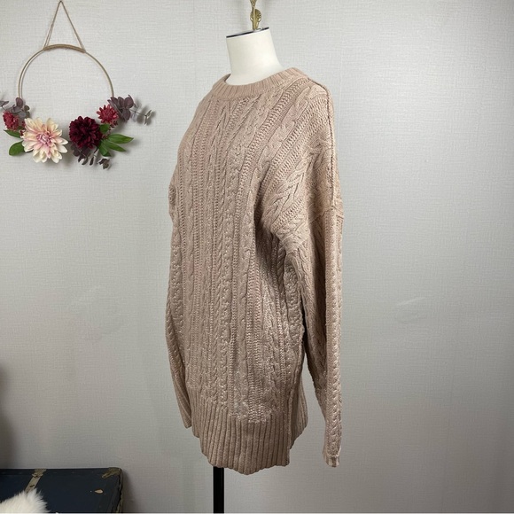 NWT Free People Womens Good As Gold Sweater Dress Size Medium - Picture 2 of 15